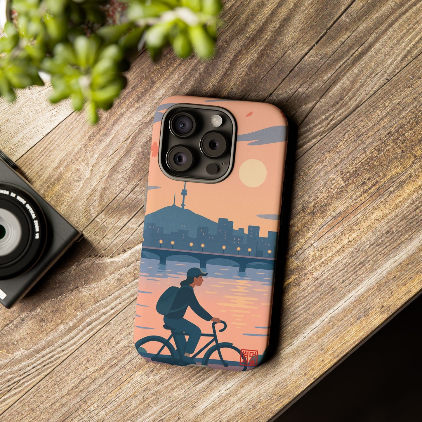River Glow iPhone Case - Tough Case