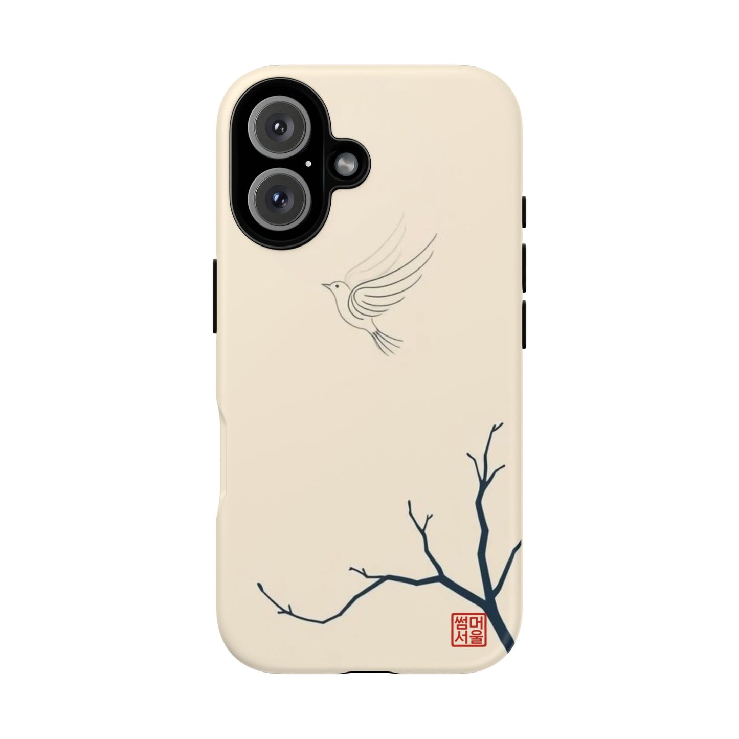 Soaring Magpie iPhone Case - Tough Case