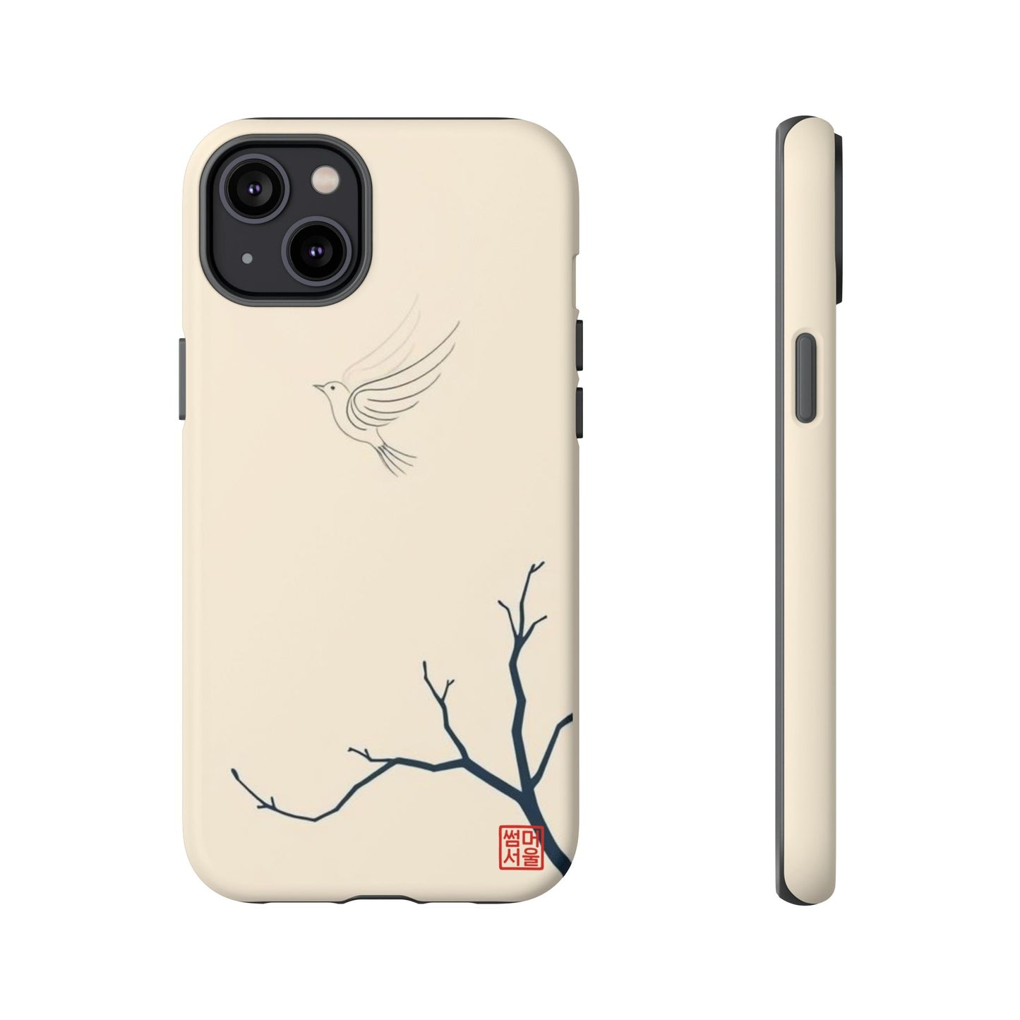 Soaring Magpie iPhone Case - Tough Case