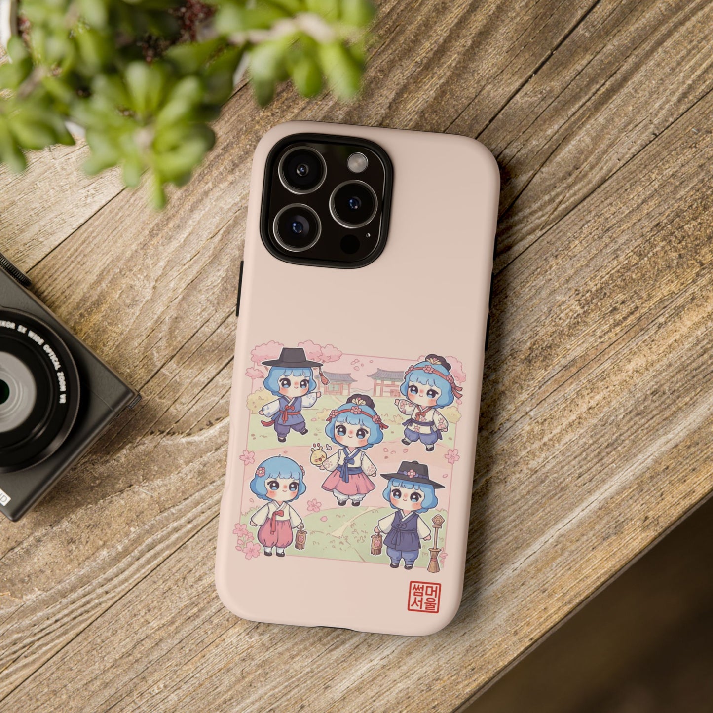 Bomi’s Blossom Hanbok iPhone Case - Tough Case