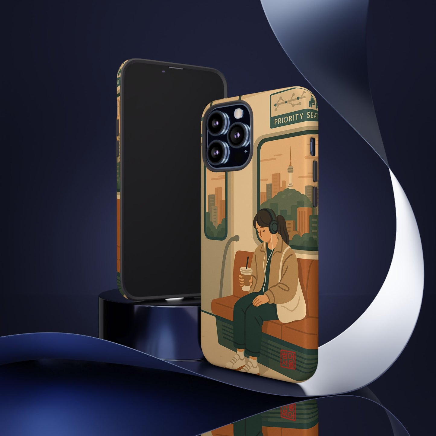 Afternoon Line iPhone Case - Tough Case