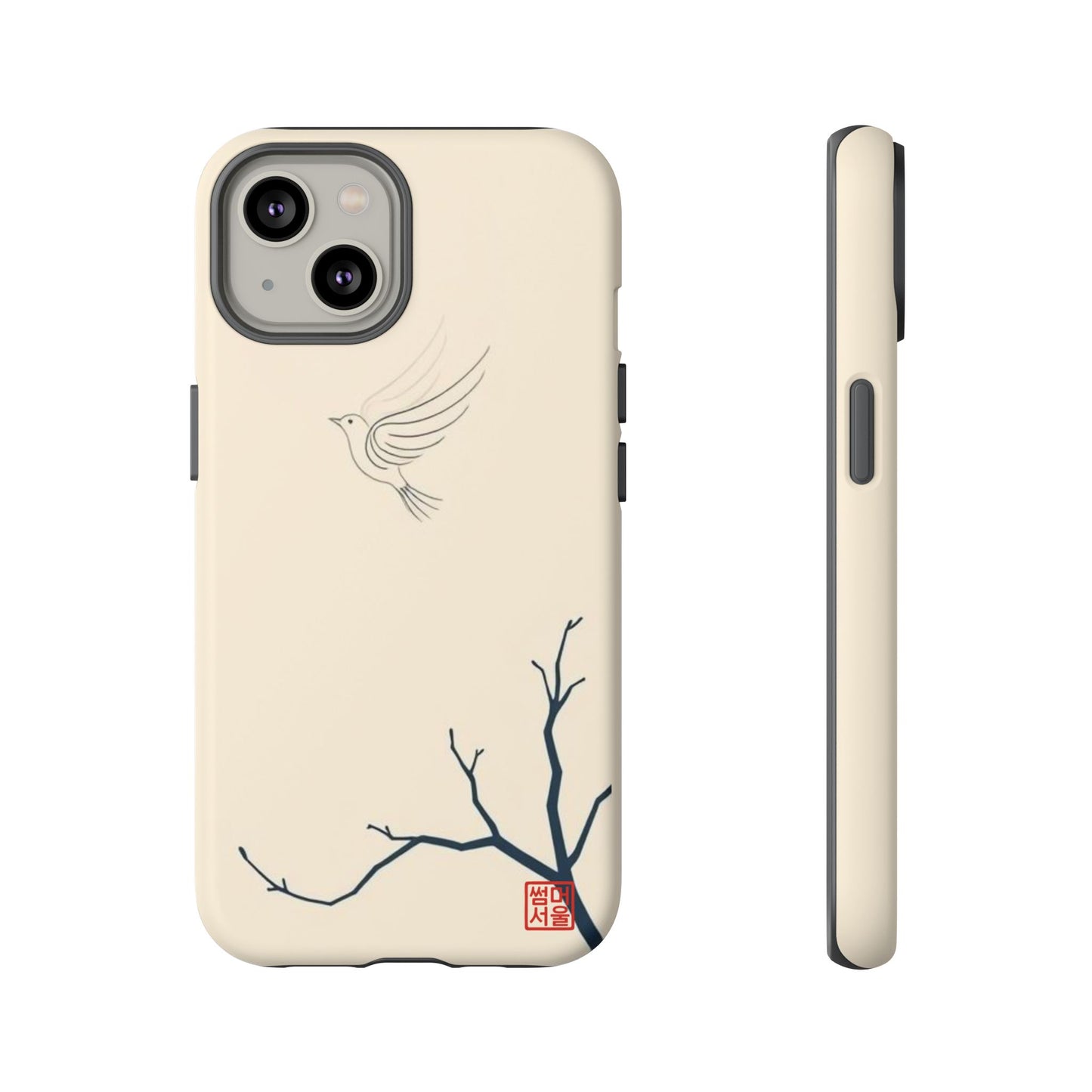 Soaring Magpie iPhone Case - Tough Case