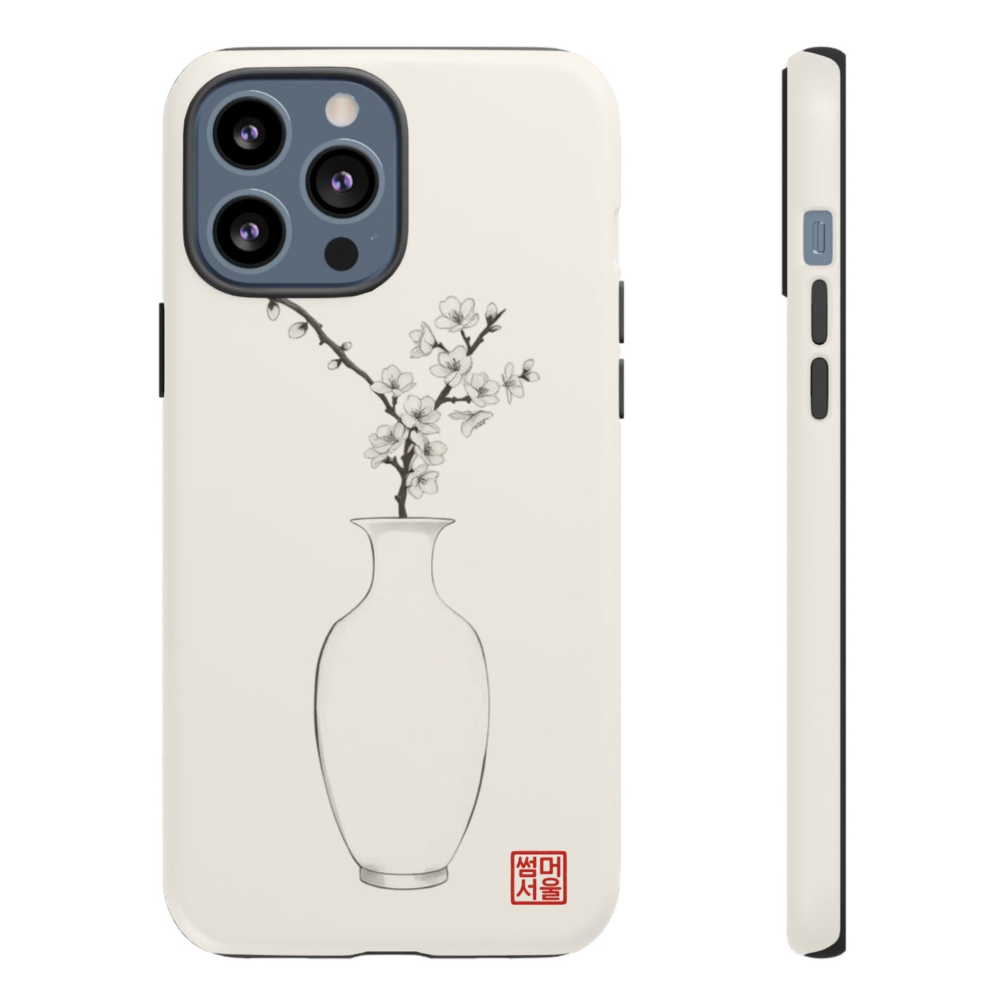 Baekja Blossom iPhone Case - Tough Case