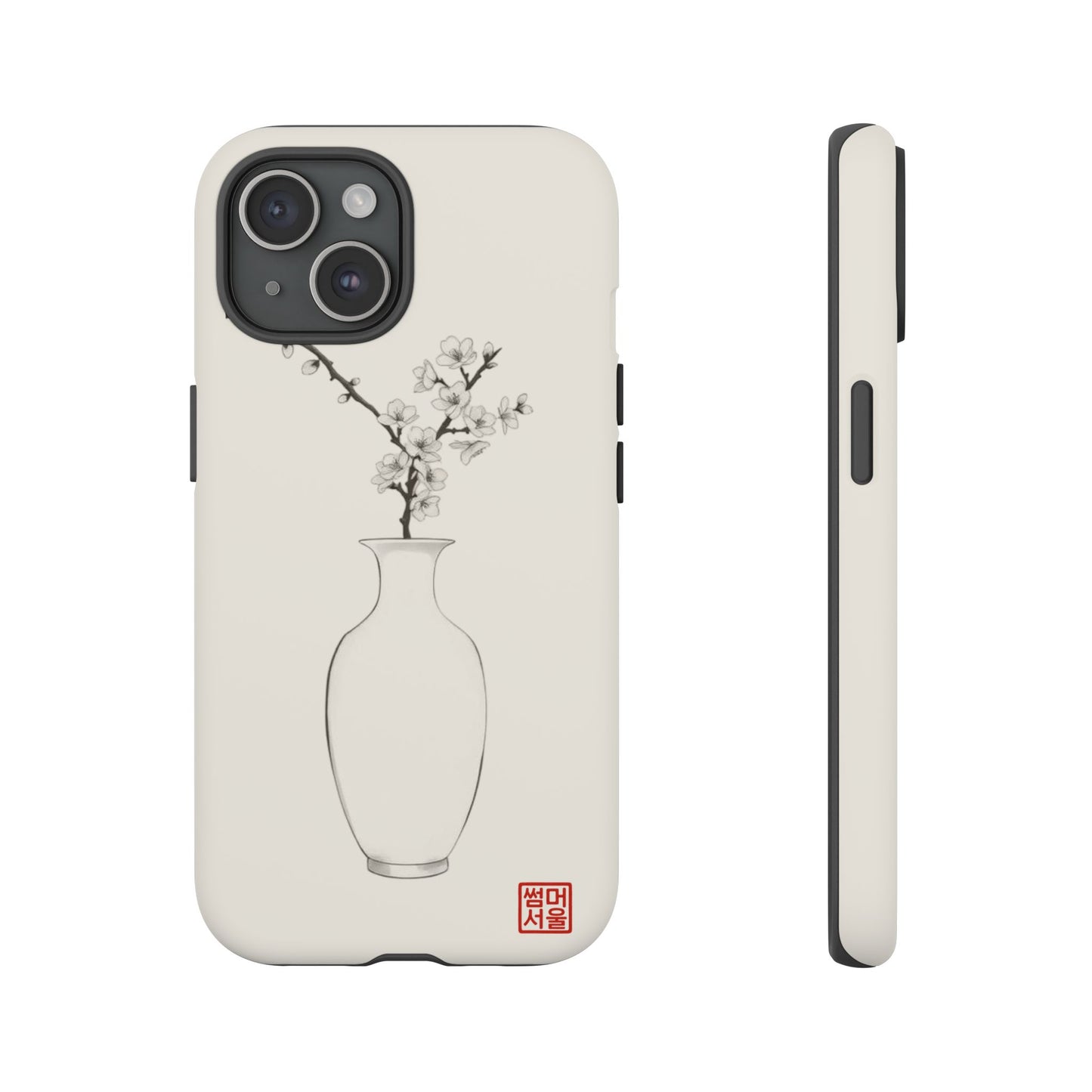 Baekja Blossom iPhone Case - Tough Case