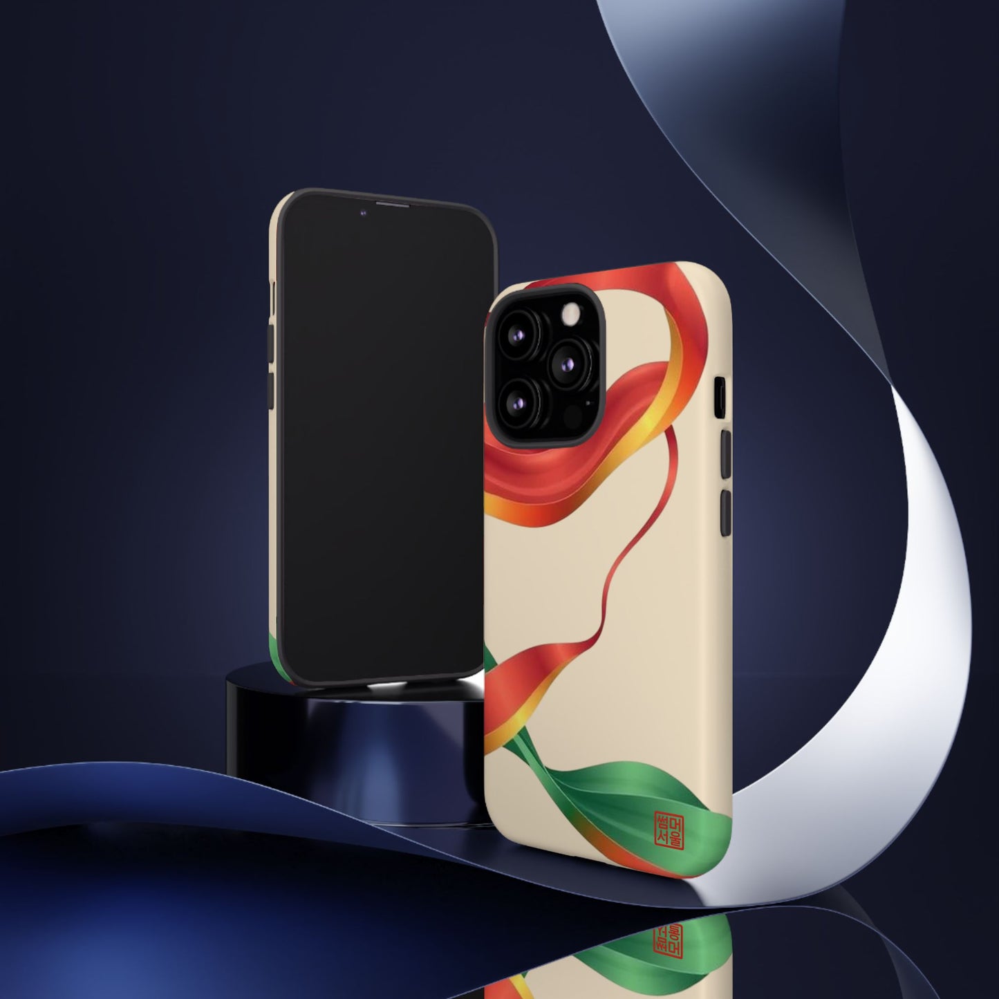 Ribbon Flow iPhone Case - Tough Case