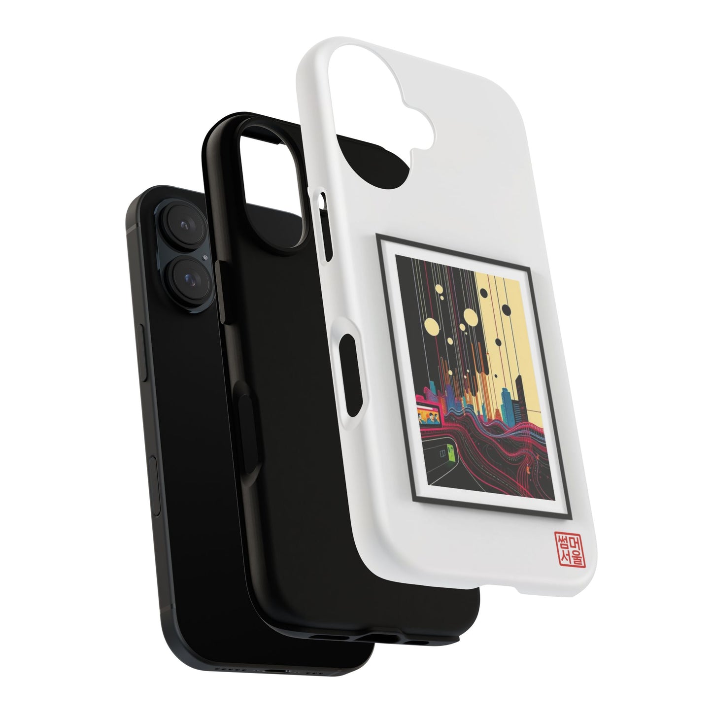 Seoul Canvas iPhone Case - Tough Case