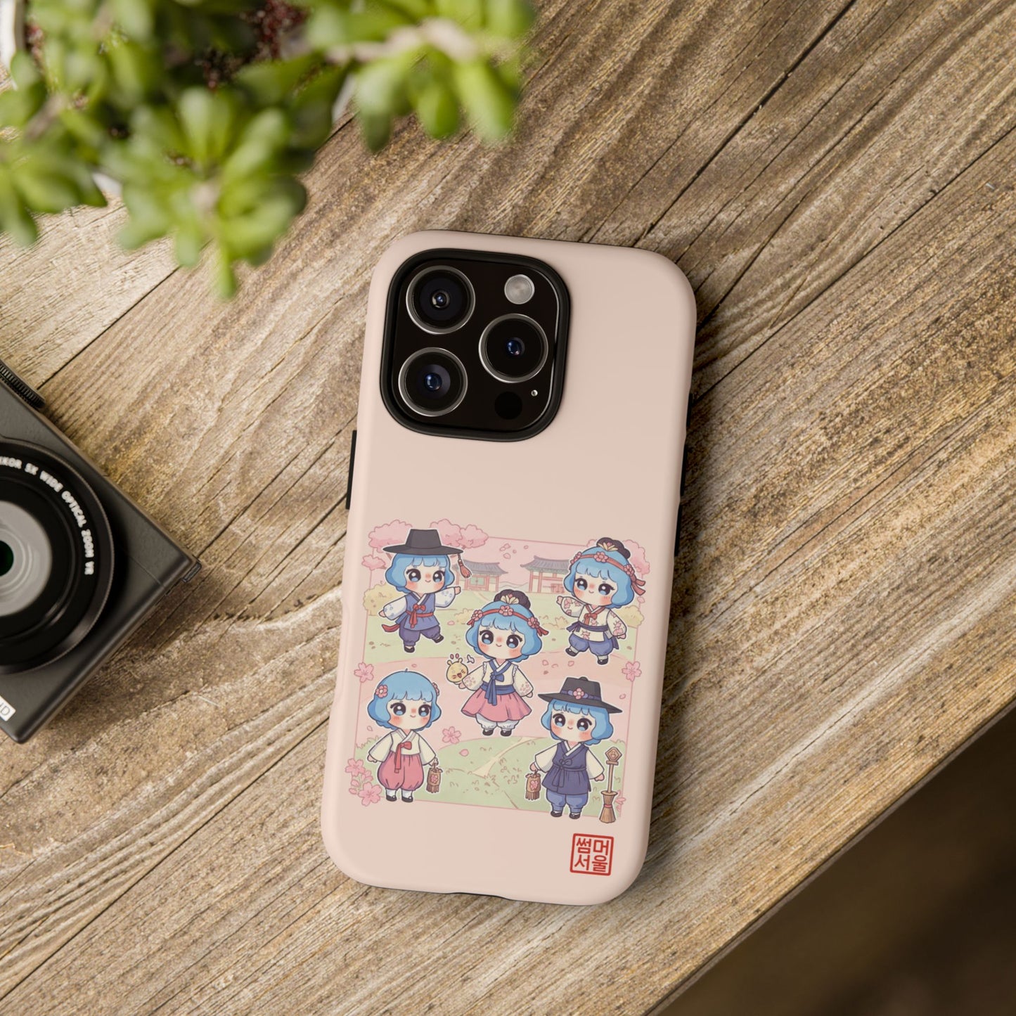 Bomi’s Blossom Hanbok iPhone Case - Tough Case
