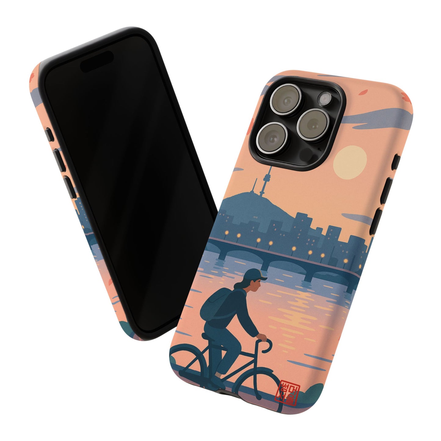 River Glow iPhone Case - Tough Case