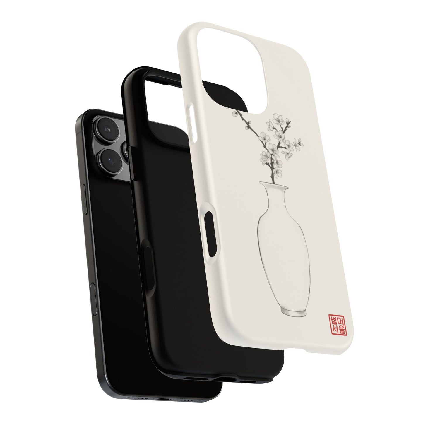 Baekja Blossom iPhone Case - Tough Case