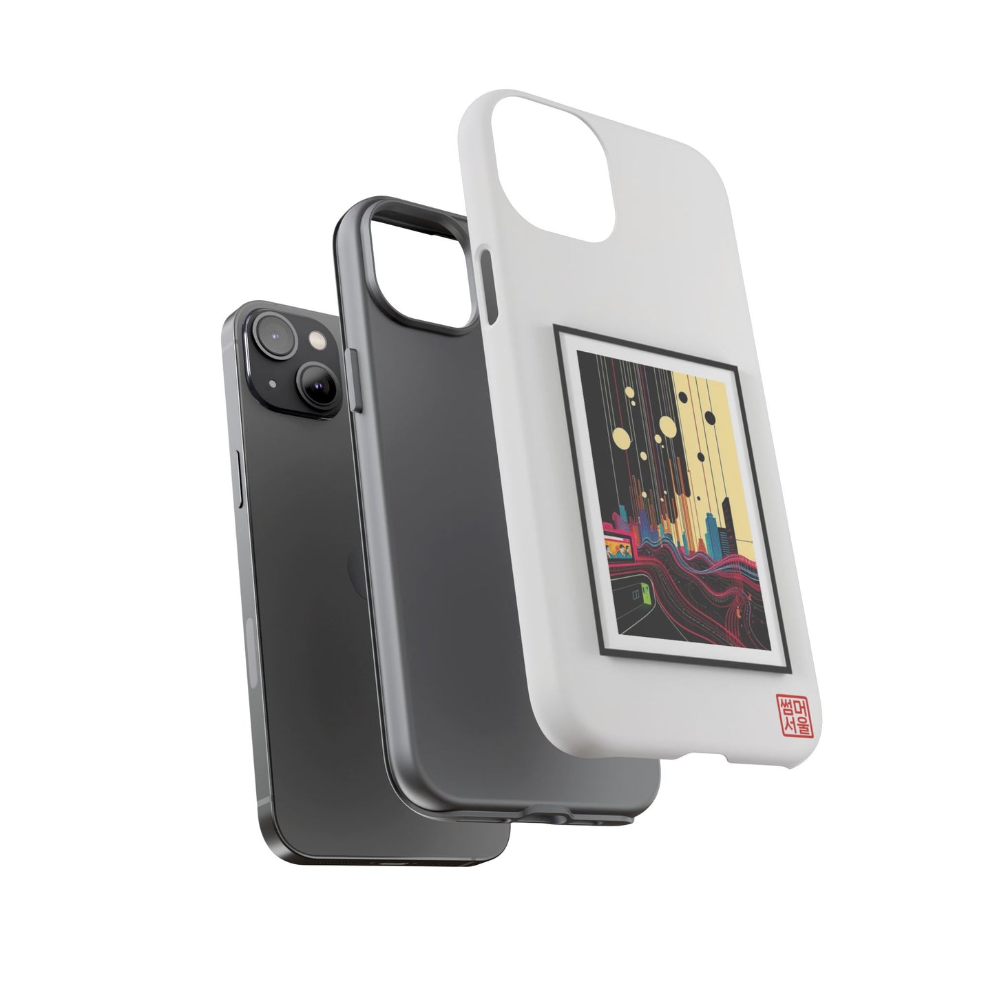 Seoul Canvas iPhone Case - Tough Case