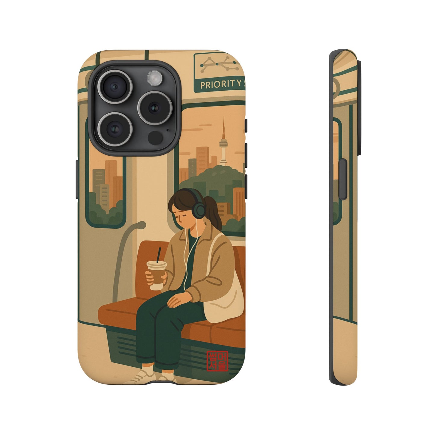 Afternoon Line iPhone Case - Tough Case
