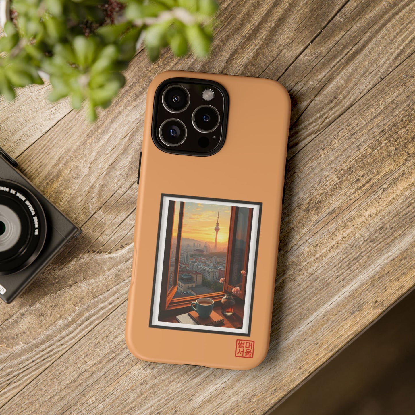 Window to Seoul iPhone Case - Tough Case