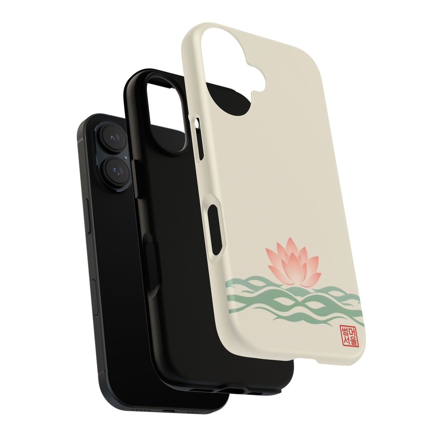 Lotus Rise iPhone Case - Tough Case
