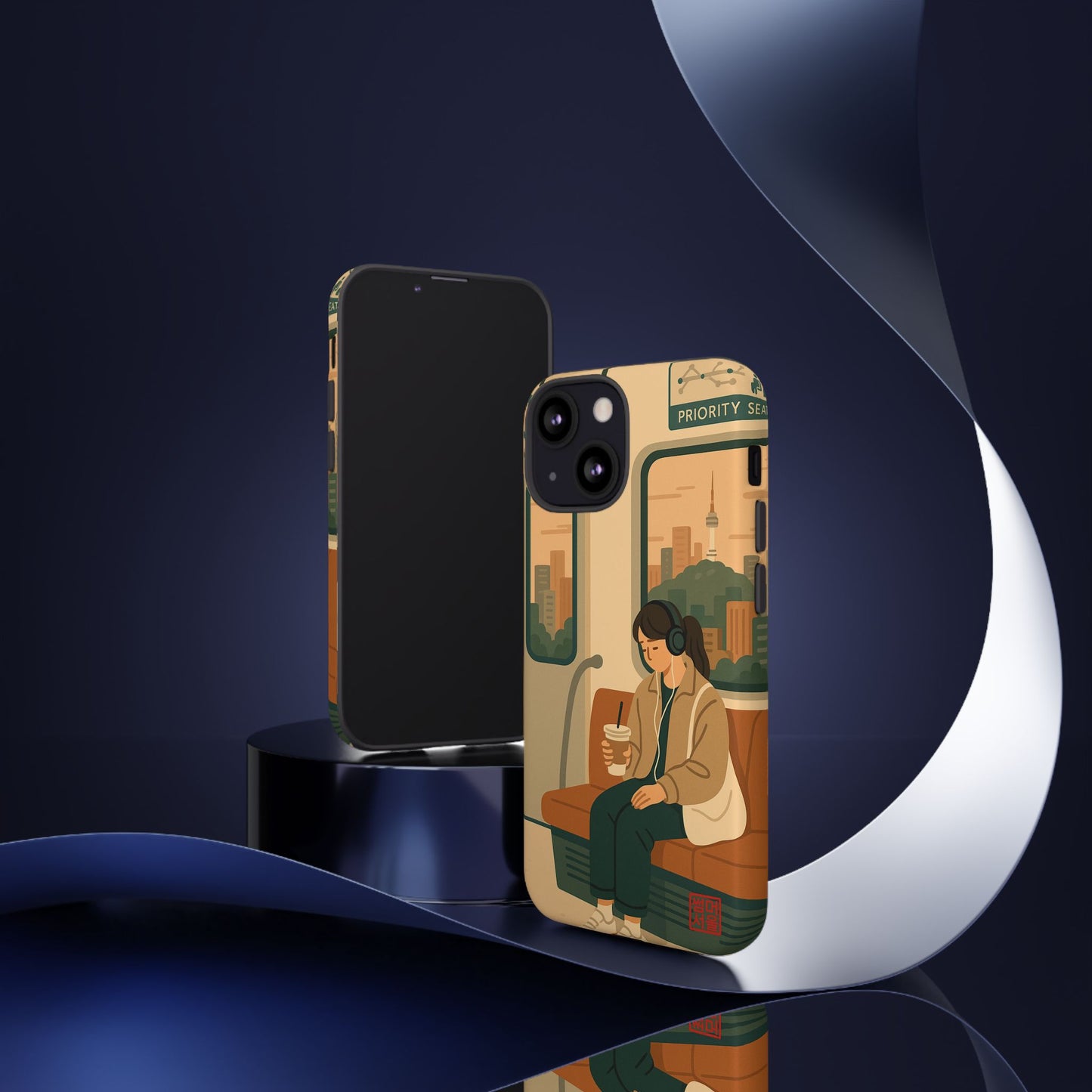 Afternoon Line iPhone Case - Tough Case