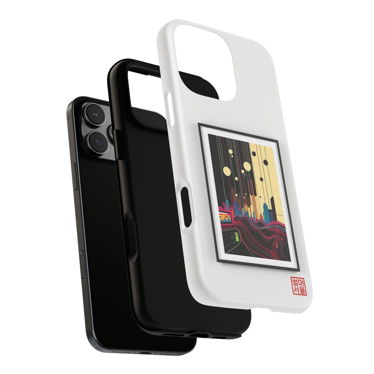Seoul Canvas iPhone Case - Tough Case