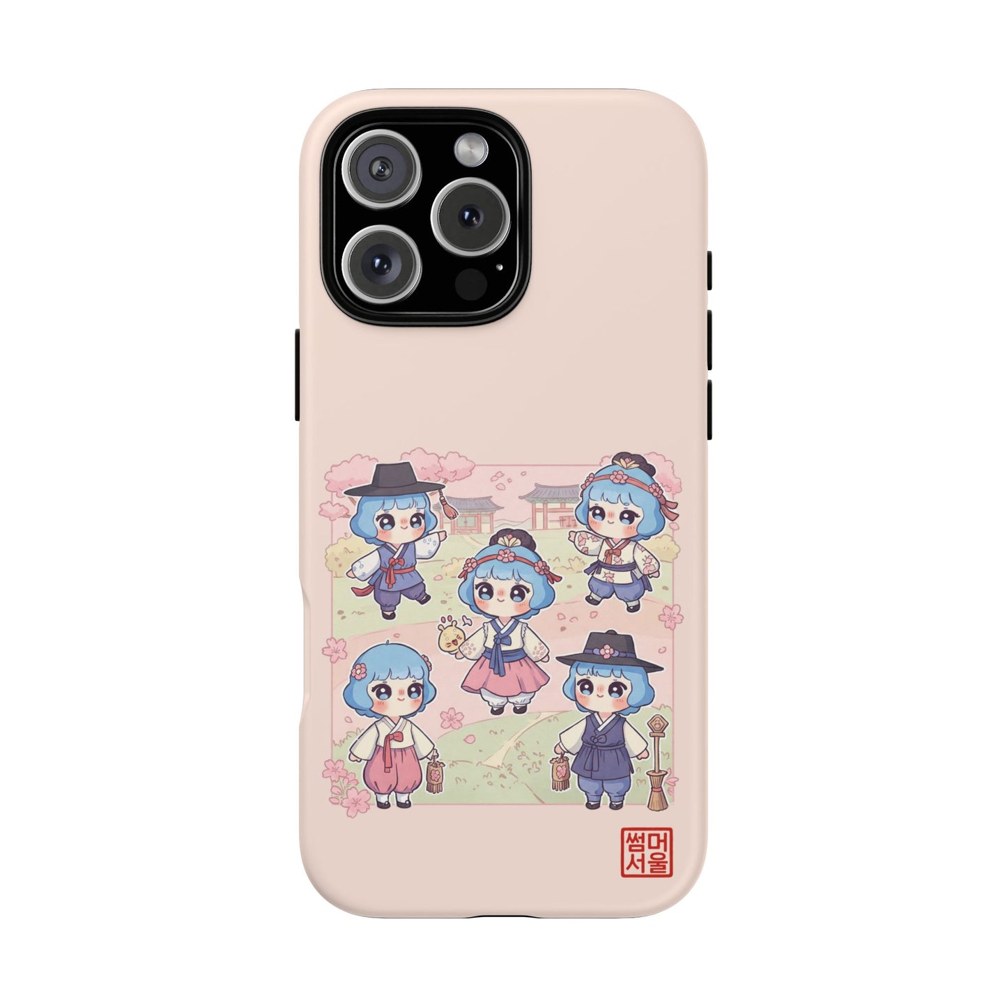 Bomi’s Blossom Hanbok iPhone Case - Tough Case
