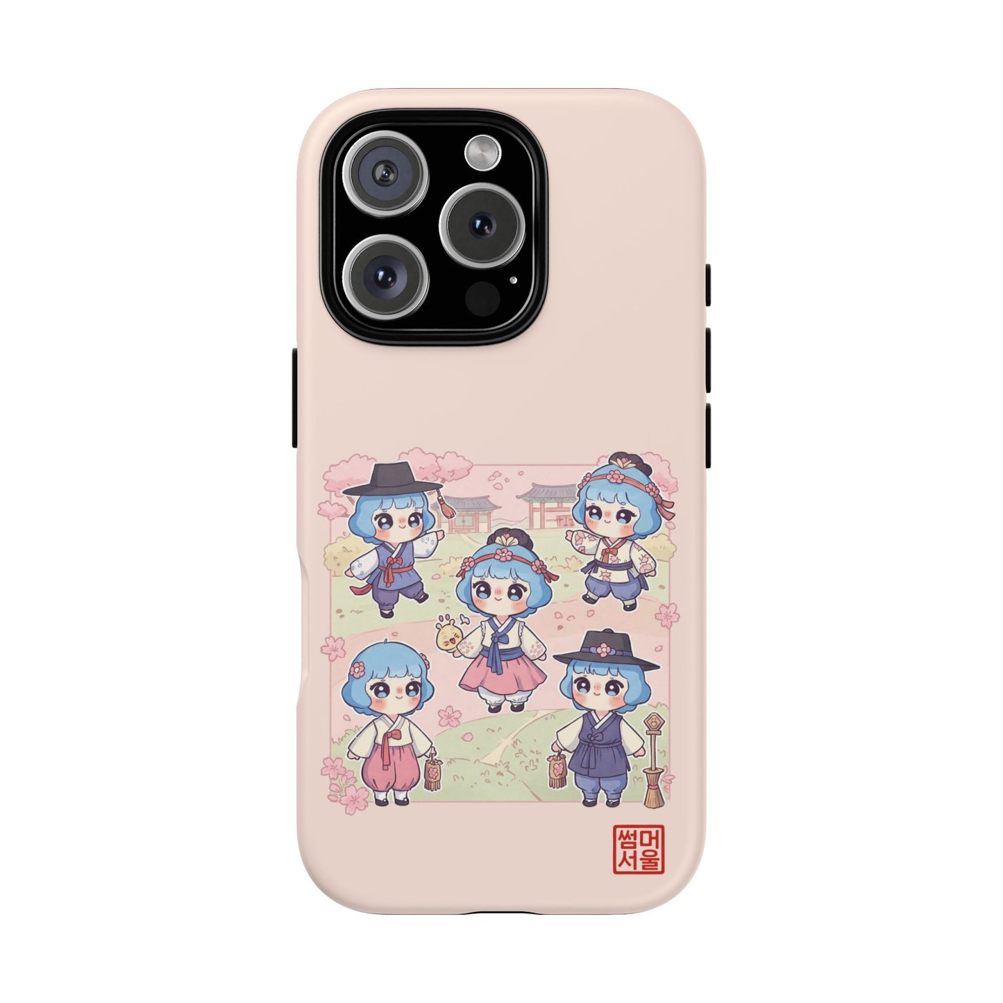 Bomi’s Blossom Hanbok iPhone Case - Tough Case