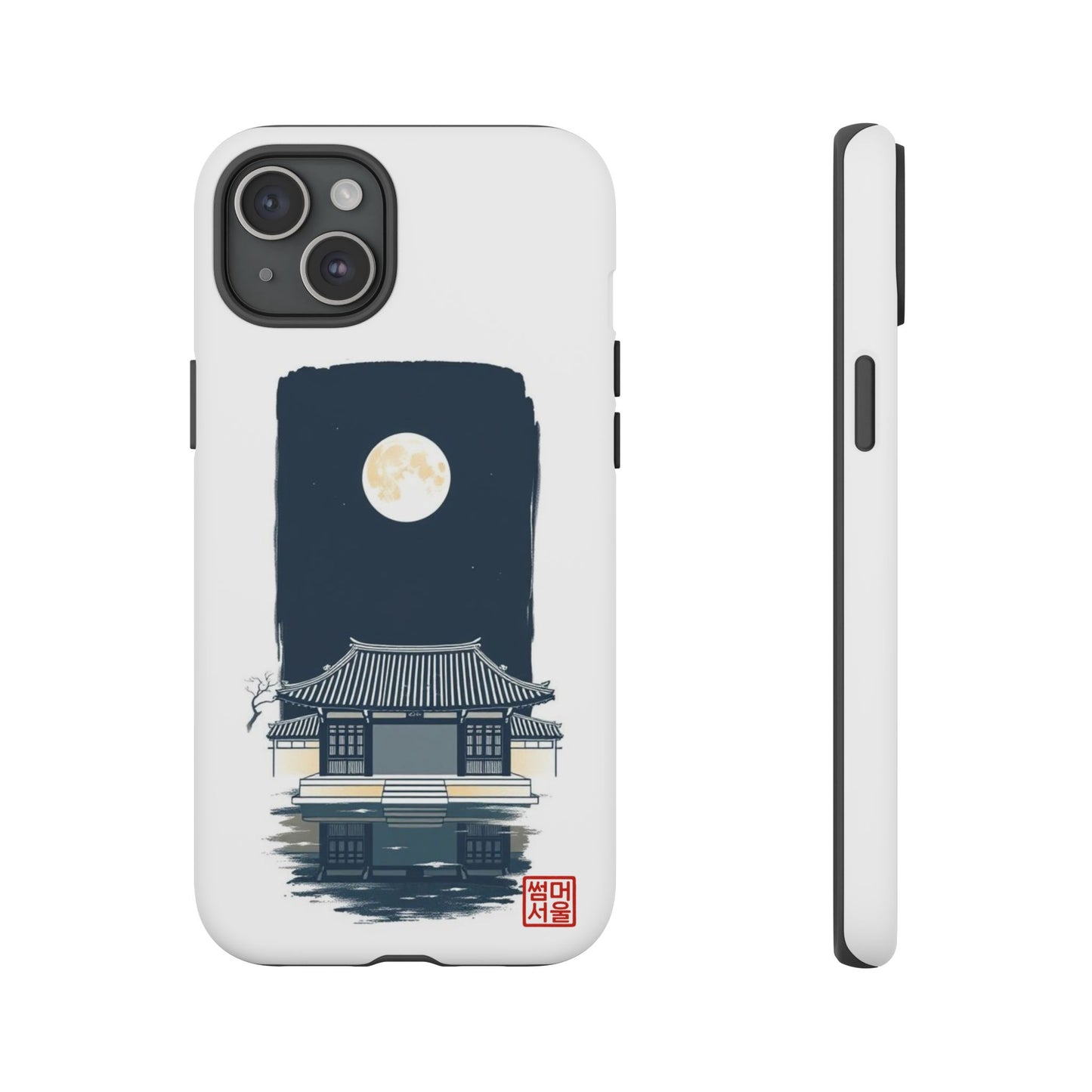 Moon Over Hanok iPhone Case - Tough Case