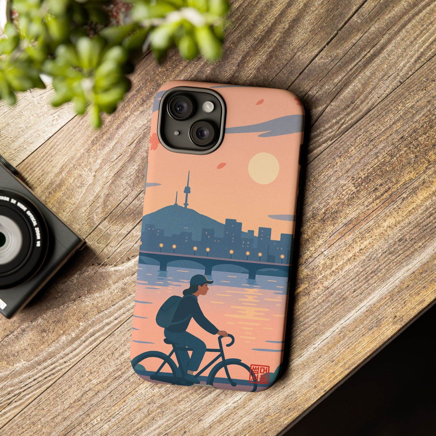River Glow iPhone Case - Tough Case