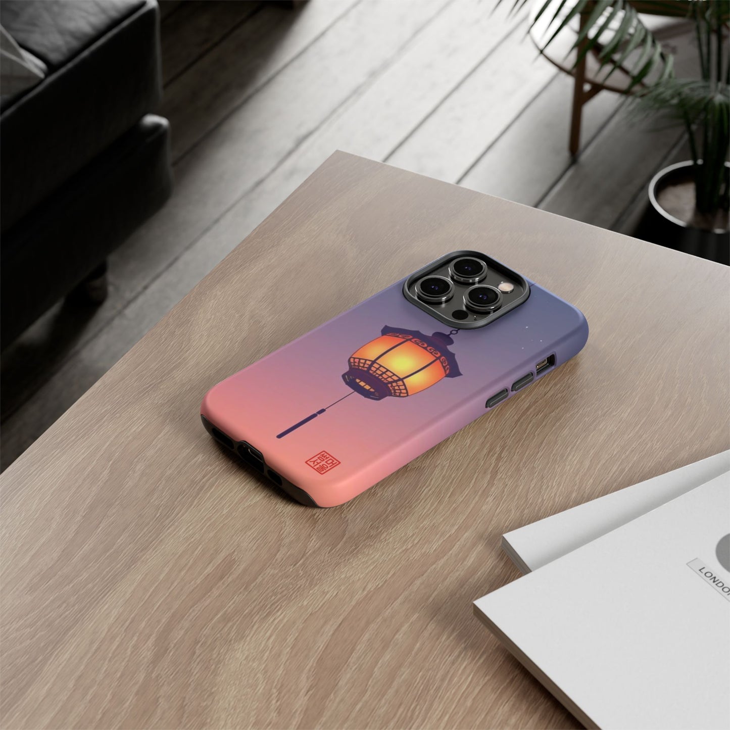 Evening Glow Lantern iPhone Case - Tough Case