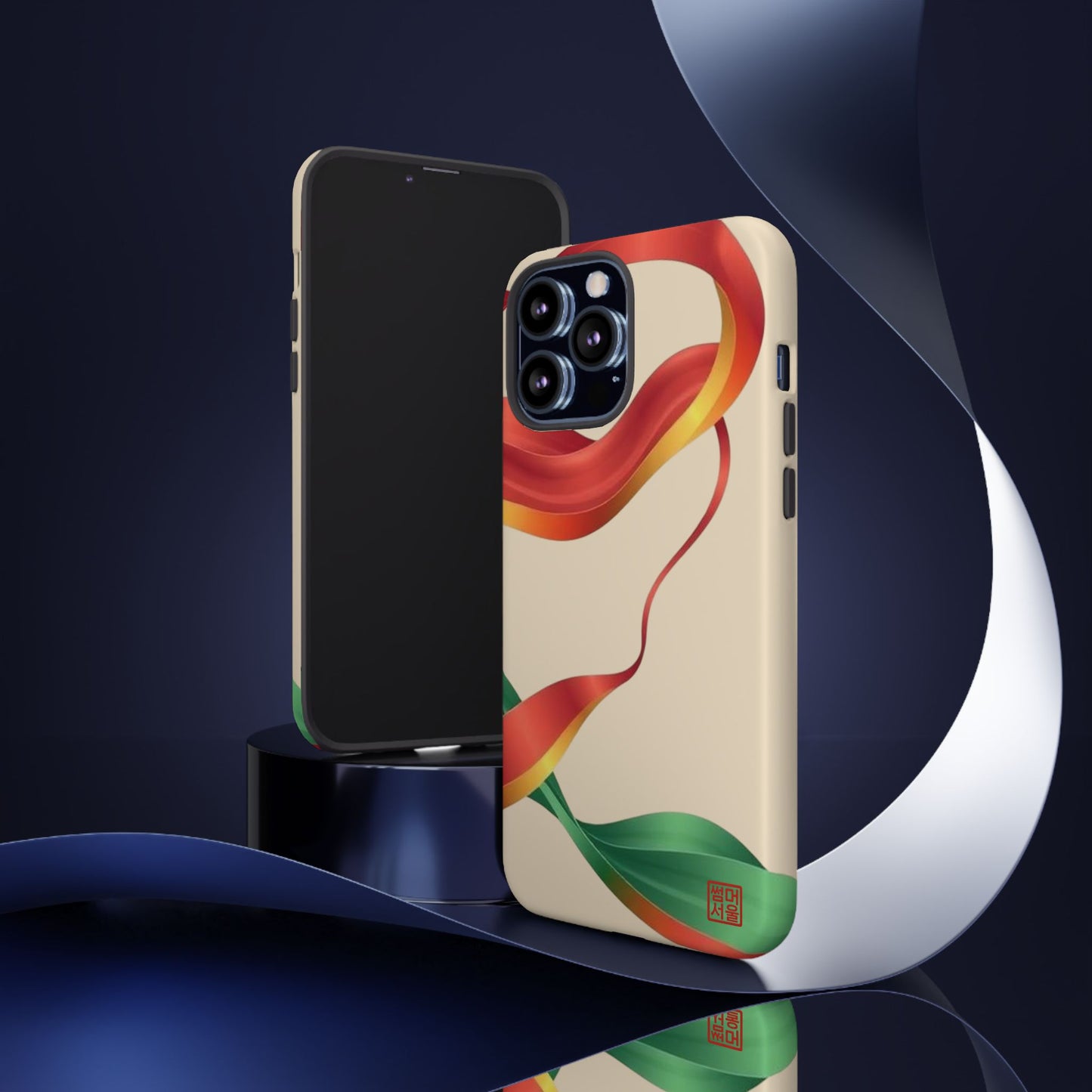 Ribbon Flow iPhone Case - Tough Case