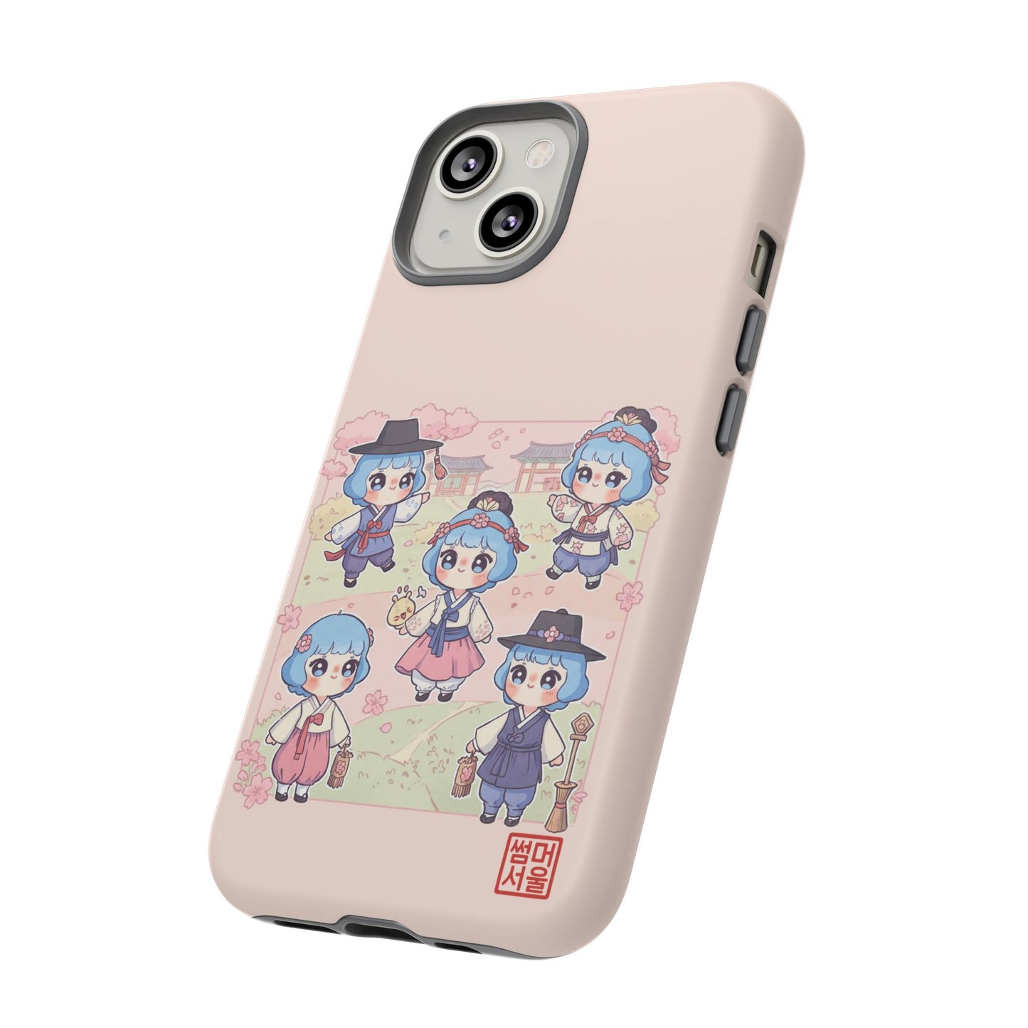 Bomi’s Blossom Hanbok iPhone Case - Tough Case