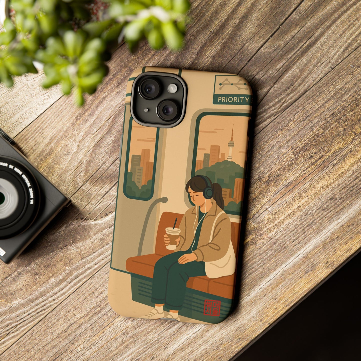 Afternoon Line iPhone Case - Tough Case