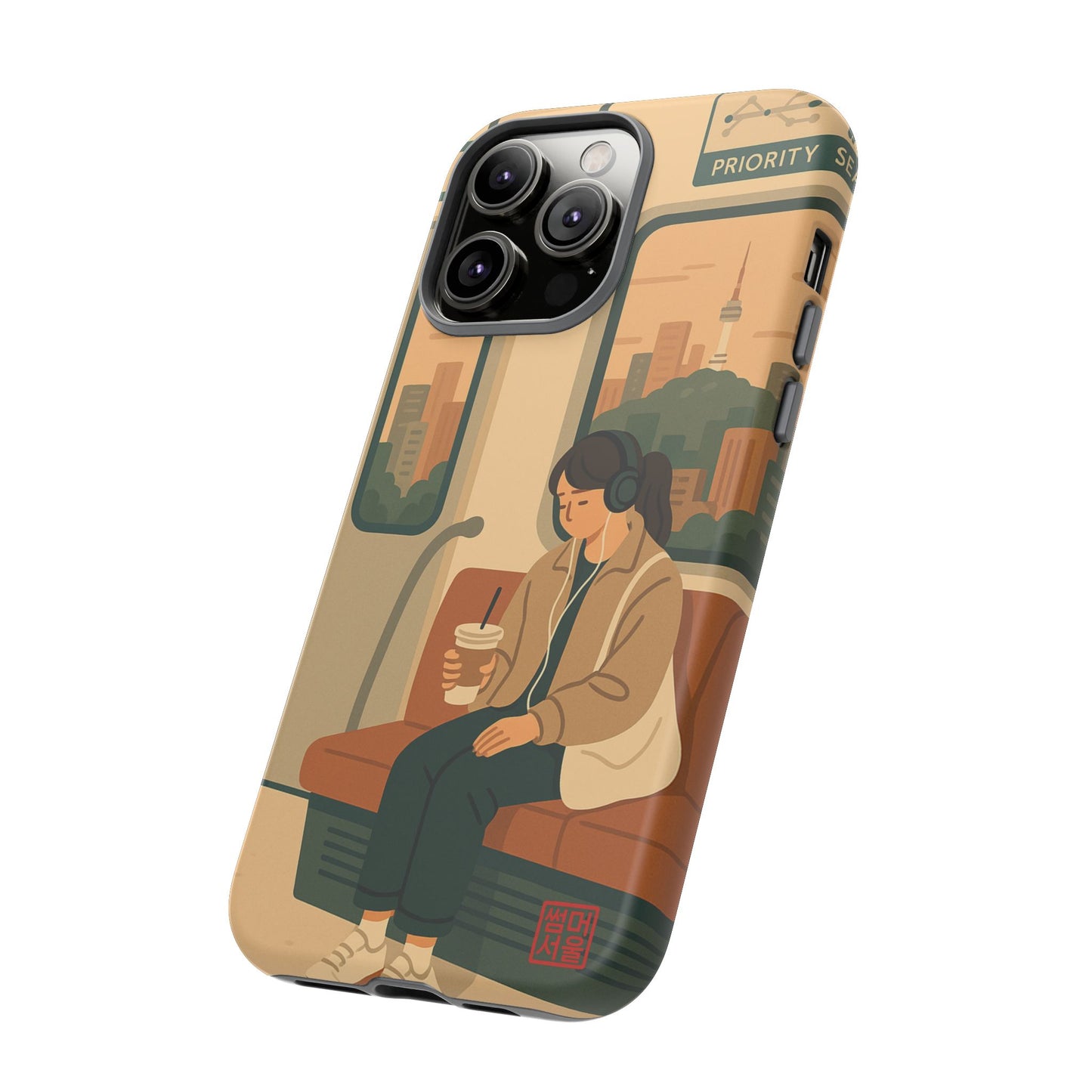 Afternoon Line iPhone Case - Tough Case