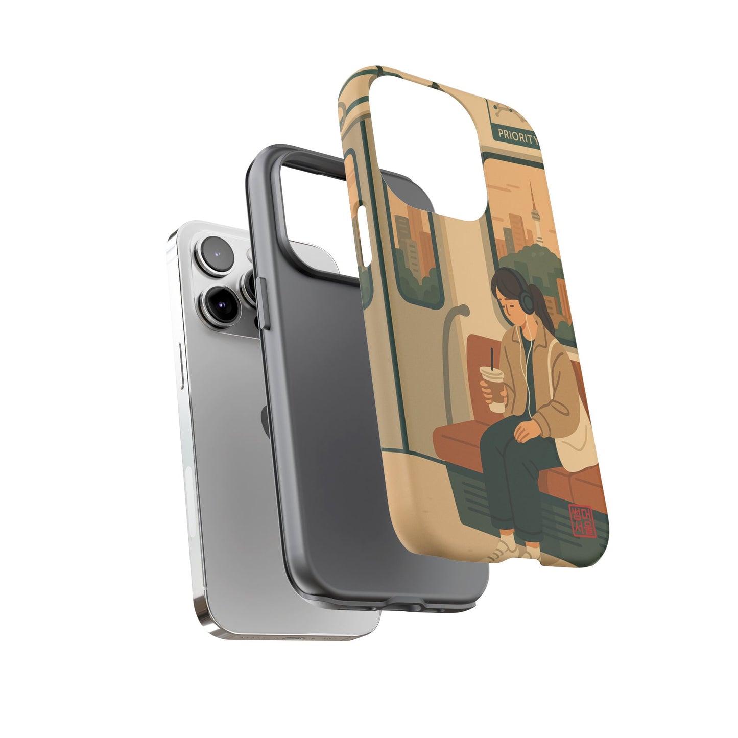 Afternoon Line iPhone Case - Tough Case