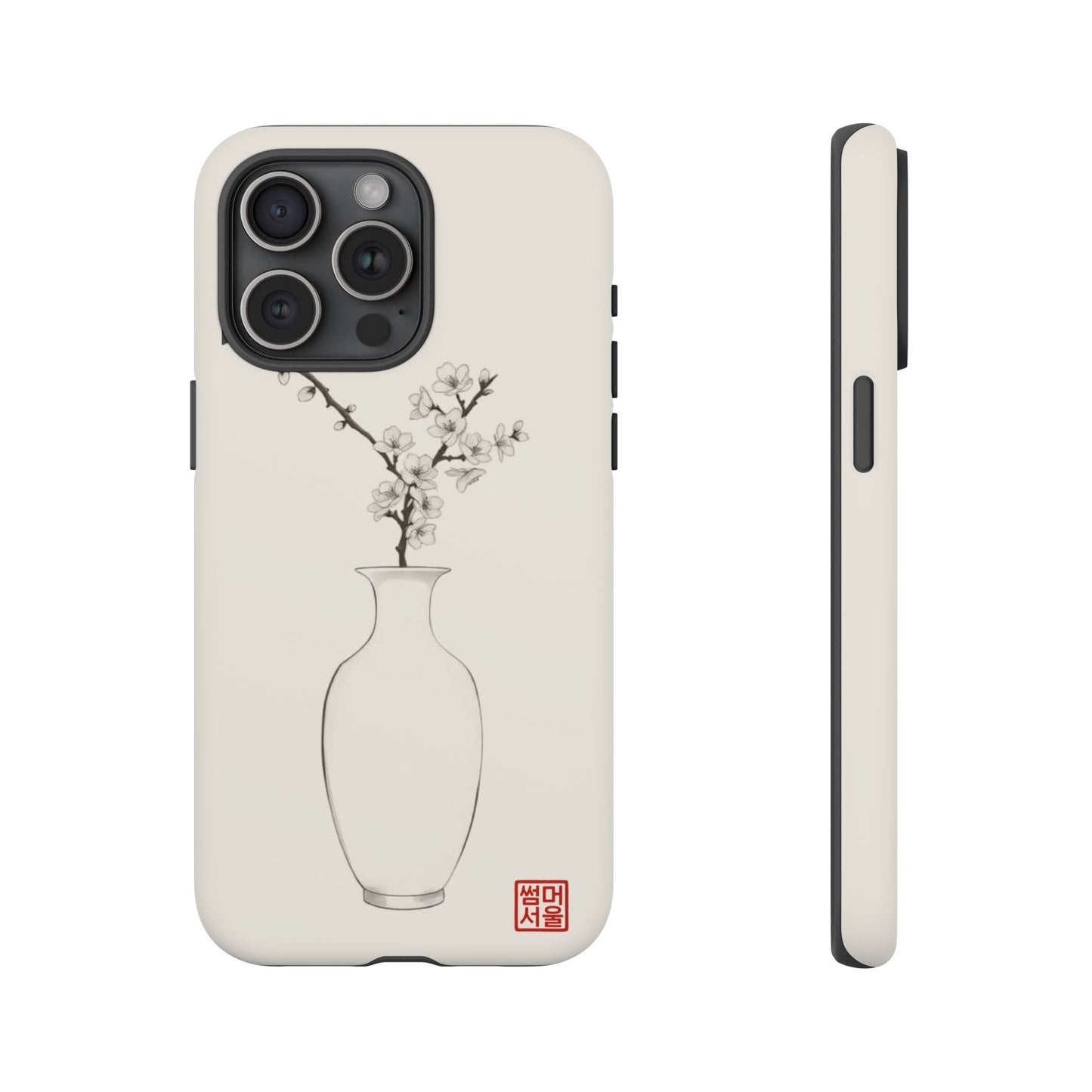 Baekja Blossom iPhone Case - Tough Case