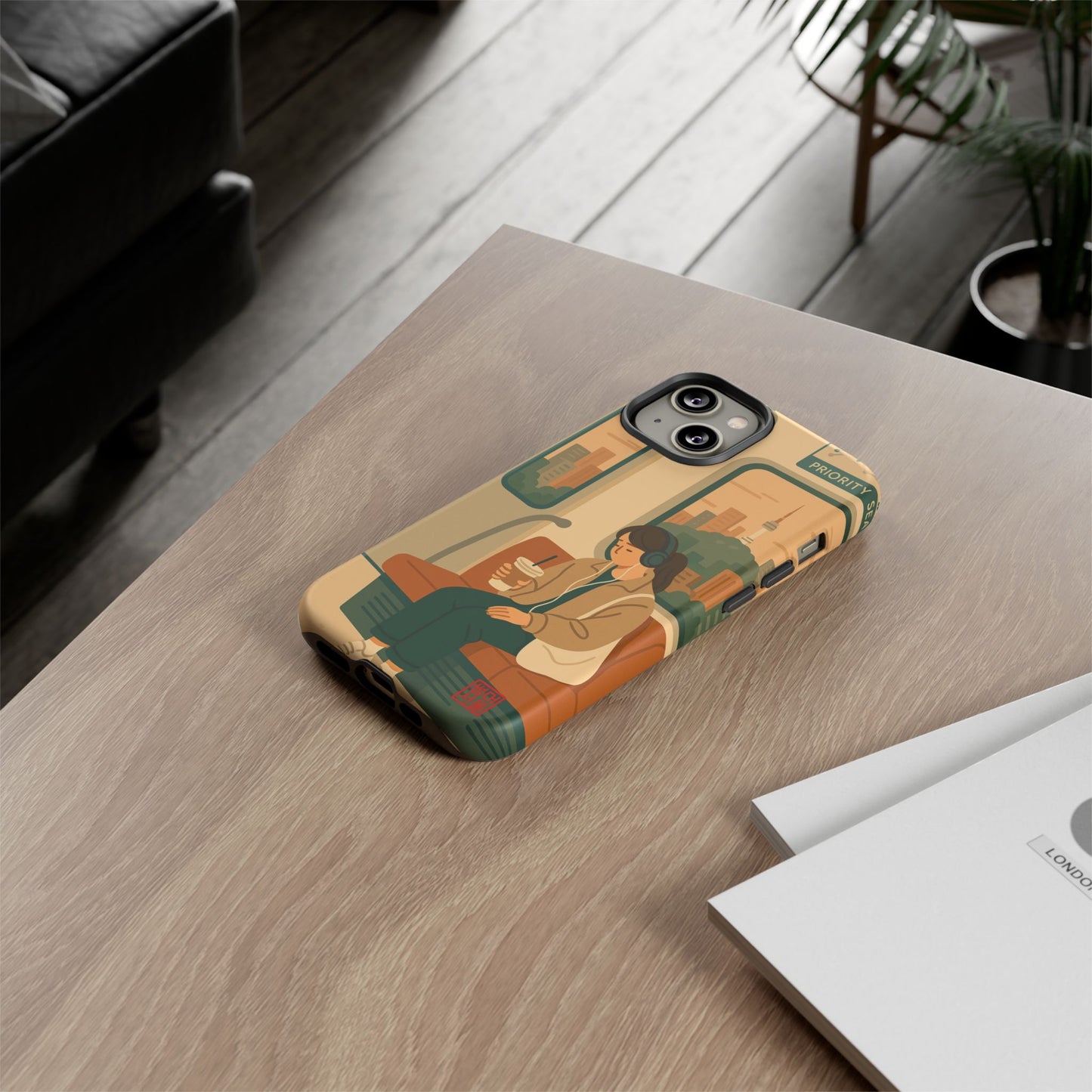 Afternoon Line iPhone Case - Tough Case