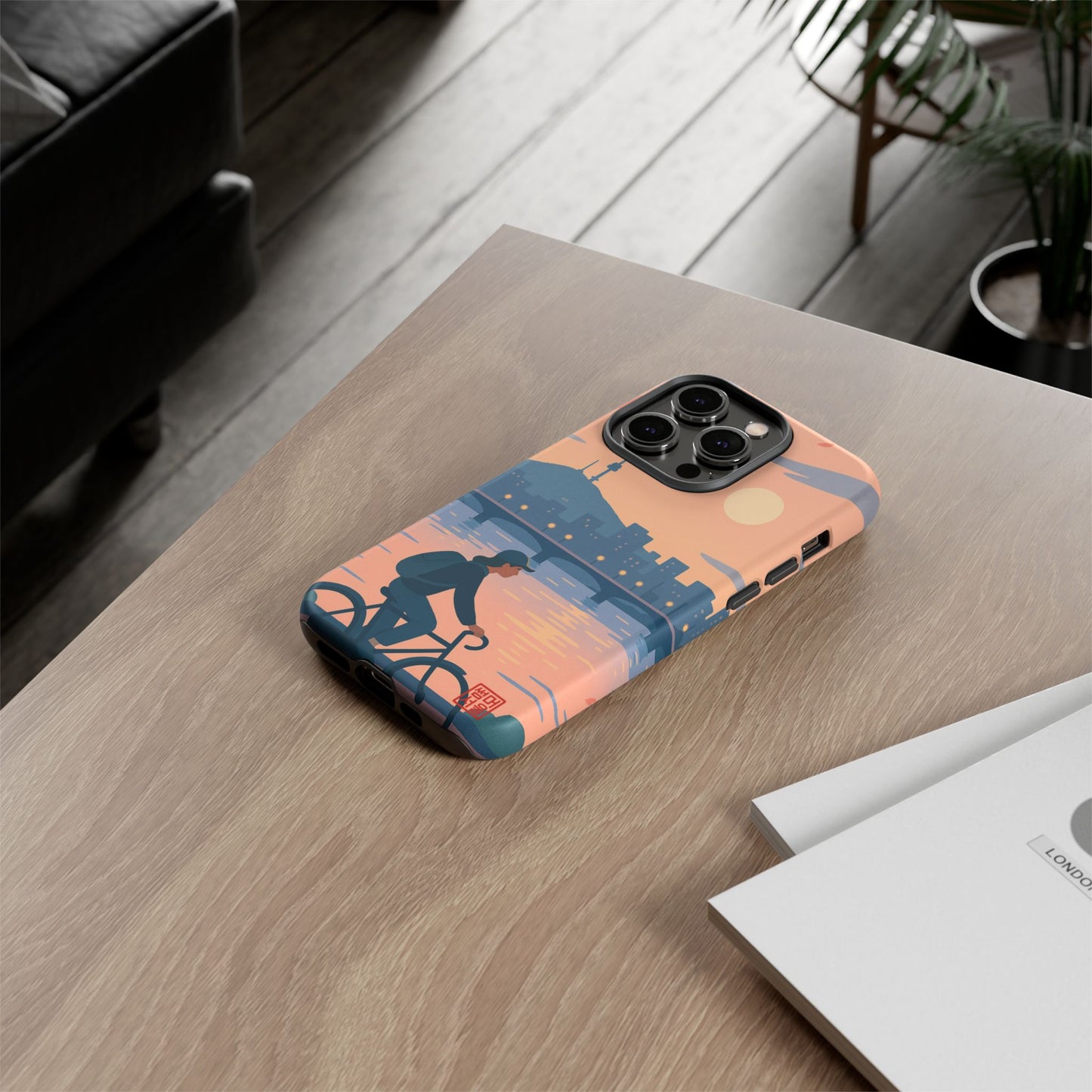 River Glow iPhone Case - Tough Case