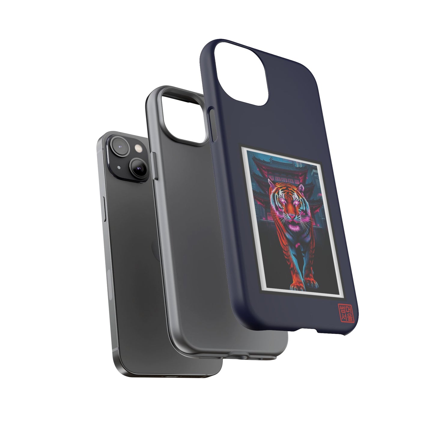 Neon Guardian iPhone Case - Tough Case