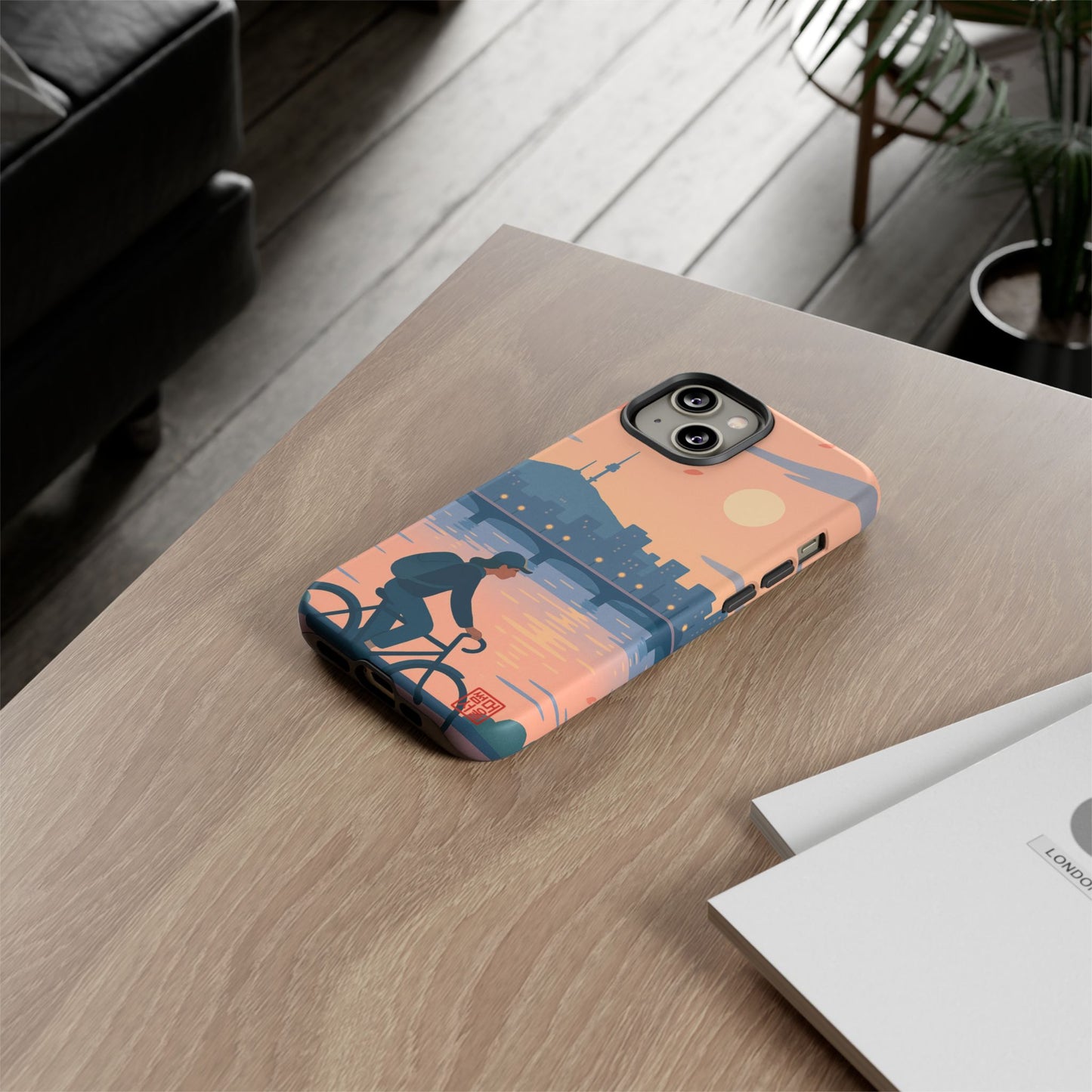 River Glow iPhone Case - Tough Case