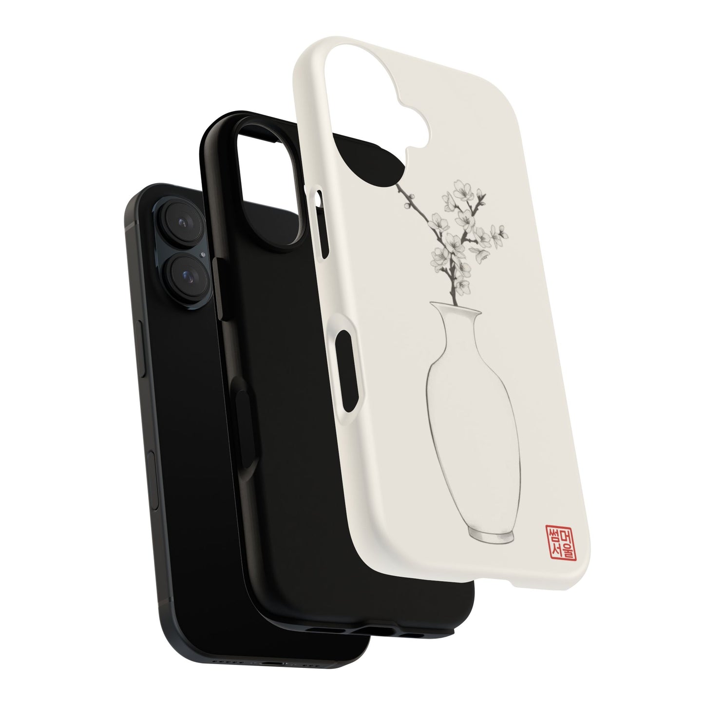 Baekja Blossom iPhone Case - Tough Case