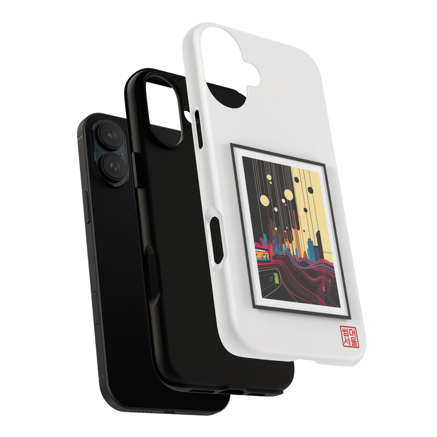 Seoul Canvas iPhone Case - Tough Case
