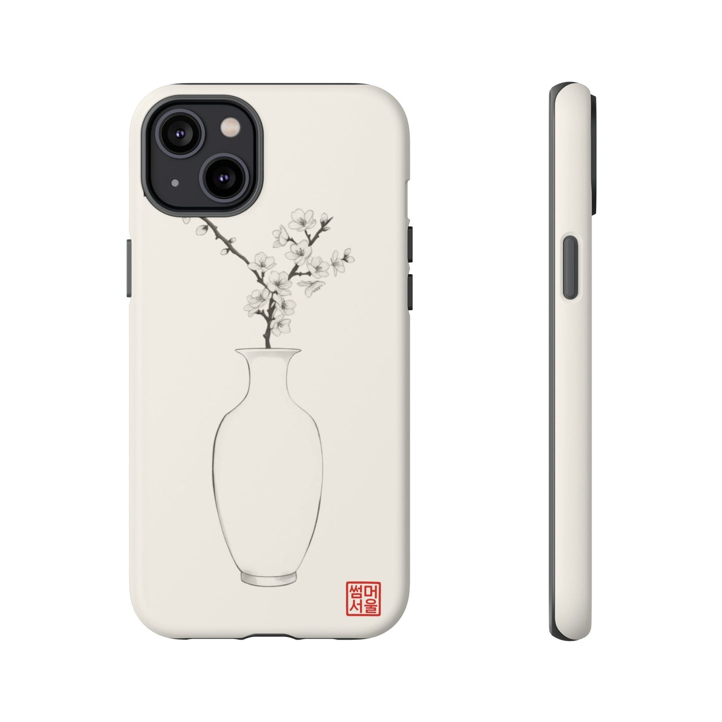 Baekja Blossom iPhone Case - Tough Case