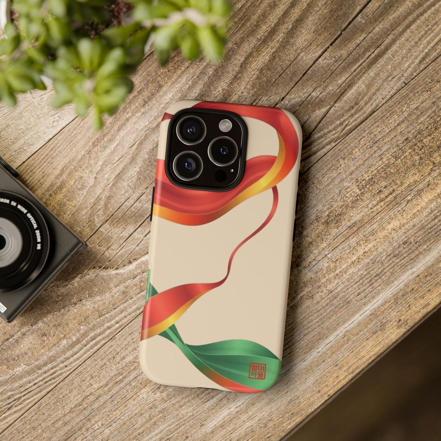 Ribbon Flow iPhone Case - Tough Case