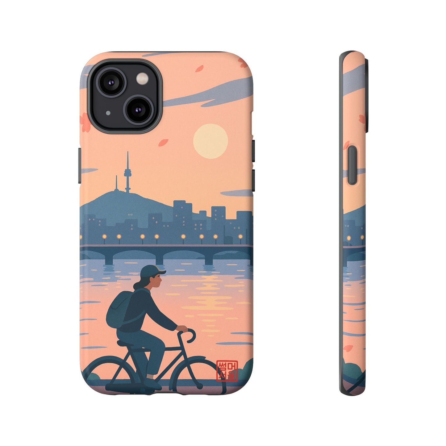 River Glow iPhone Case - Tough Case