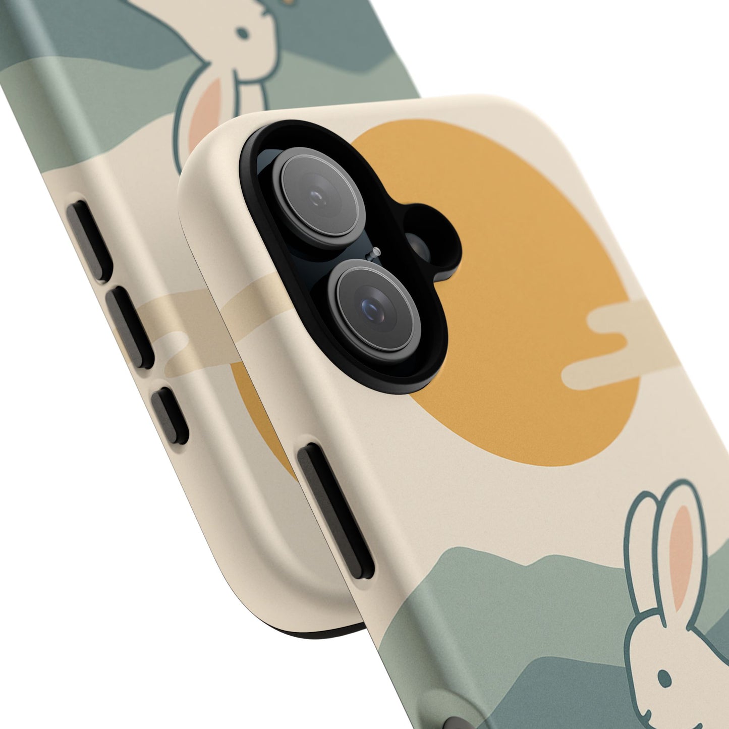 Moon Rabbit iPhone Case - Tough Case