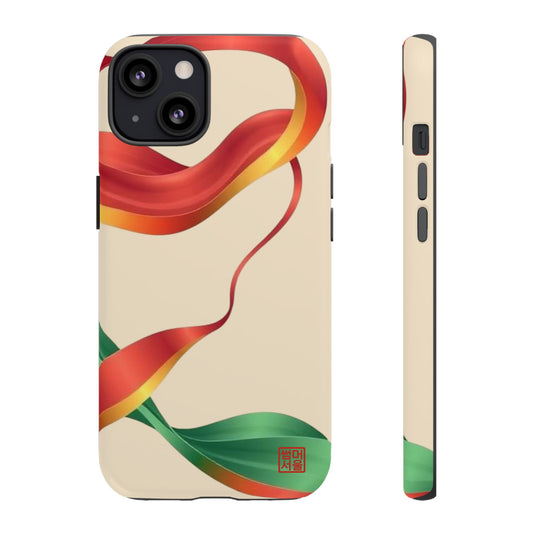 Ribbon Flow iPhone Case - Tough Case