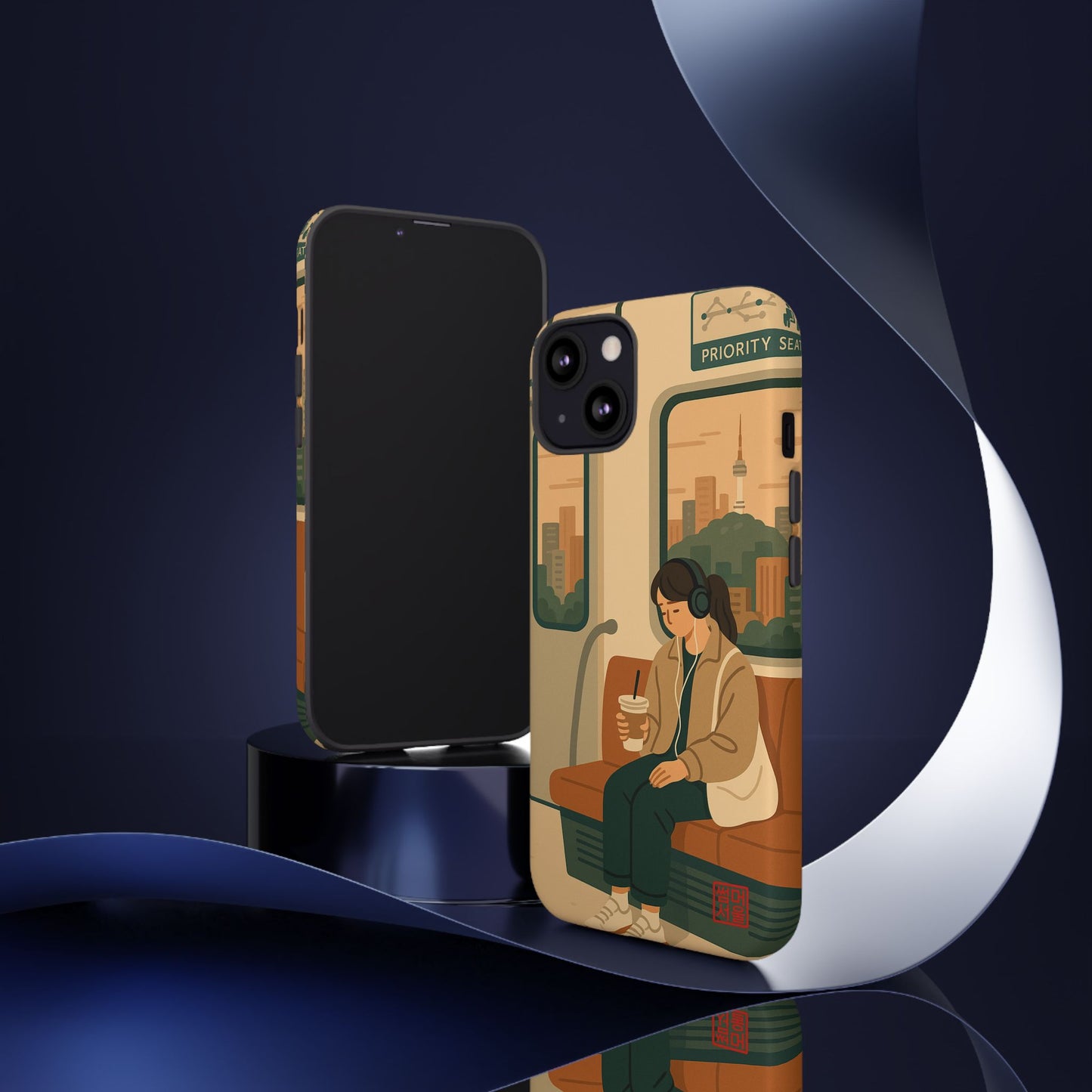 Afternoon Line iPhone Case - Tough Case