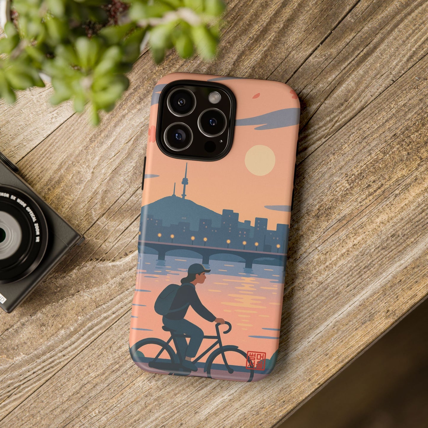 River Glow iPhone Case - Tough Case