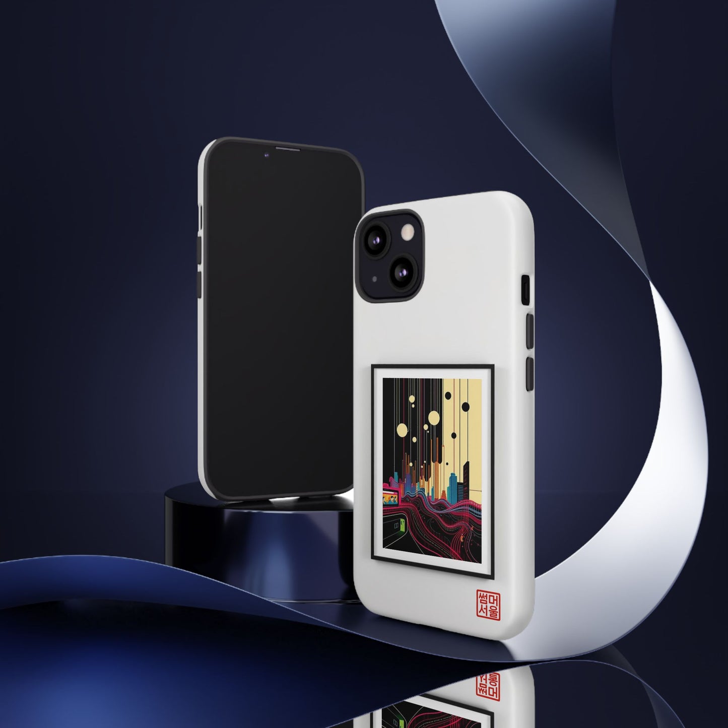 Seoul Canvas iPhone Case - Tough Case