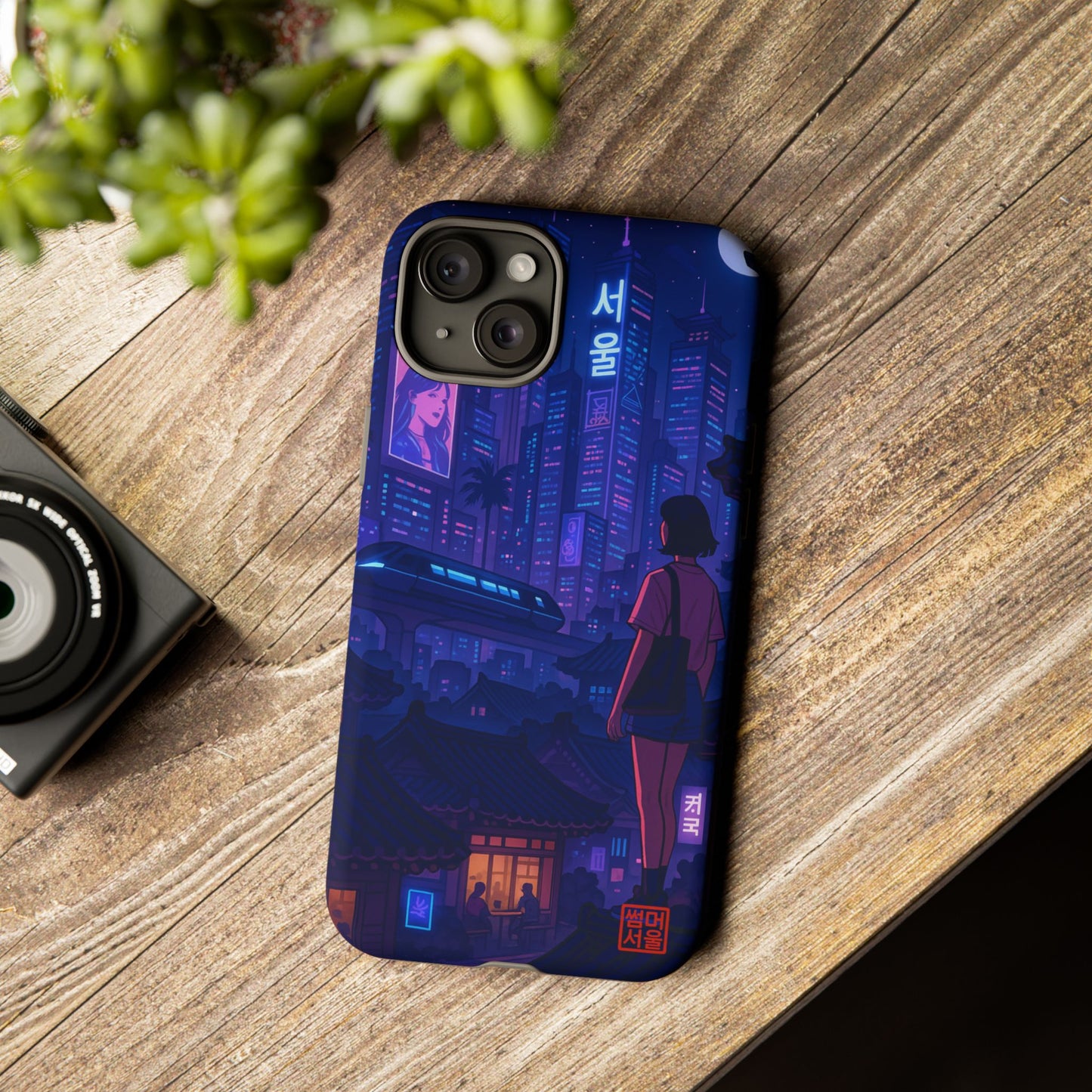 CyberSeoul iPhone Case - Tough Case