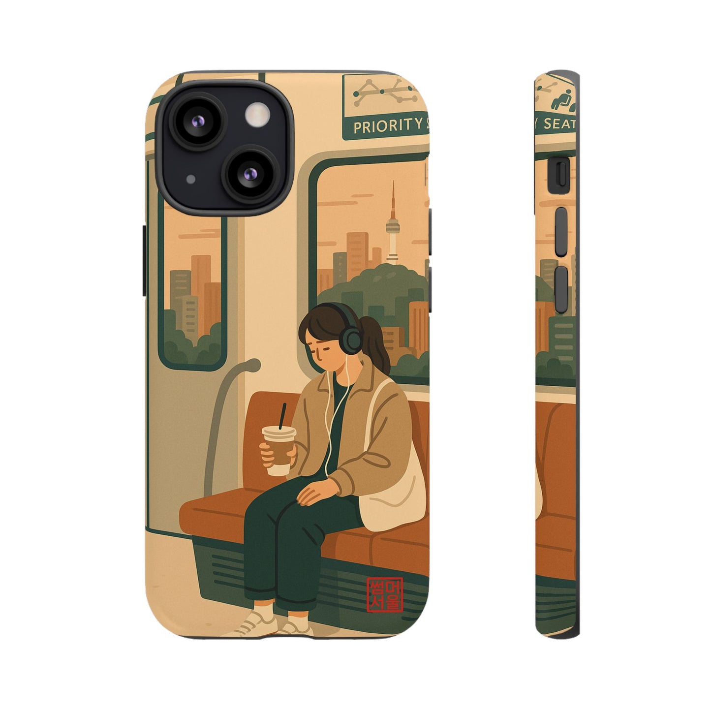 Afternoon Line iPhone Case - Tough Case