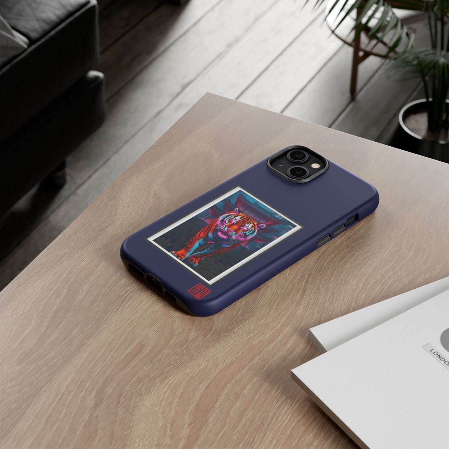Neon Guardian iPhone Case - Tough Case