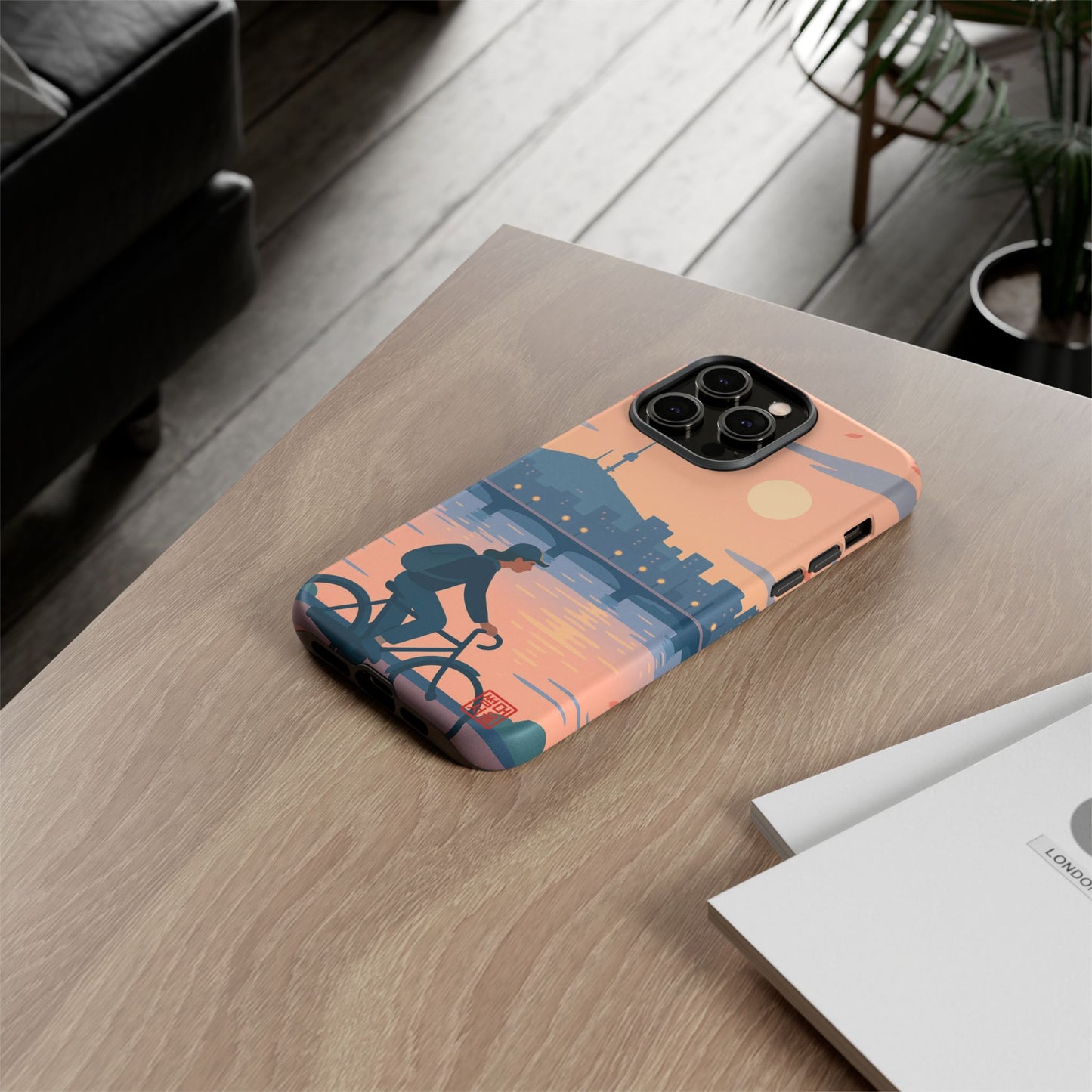 River Glow iPhone Case - Tough Case