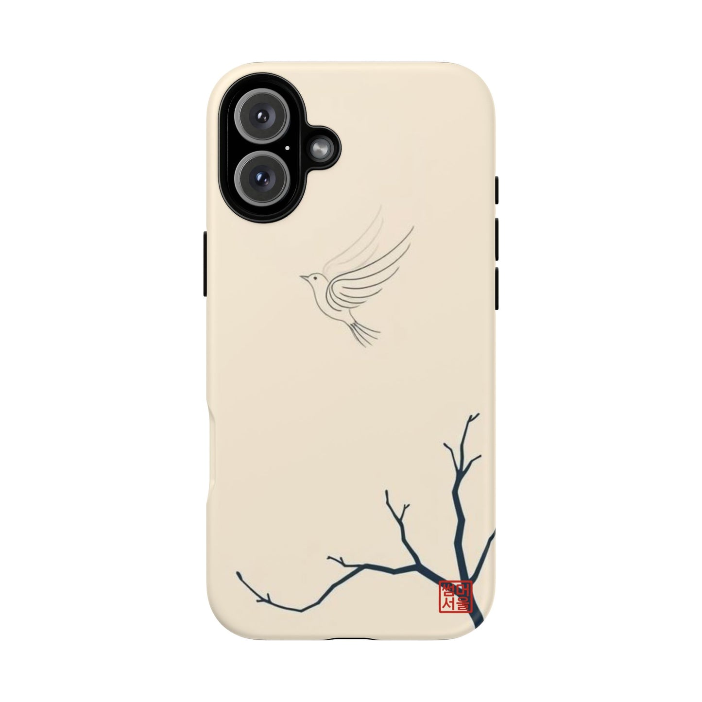 Soaring Magpie iPhone Case - Tough Case