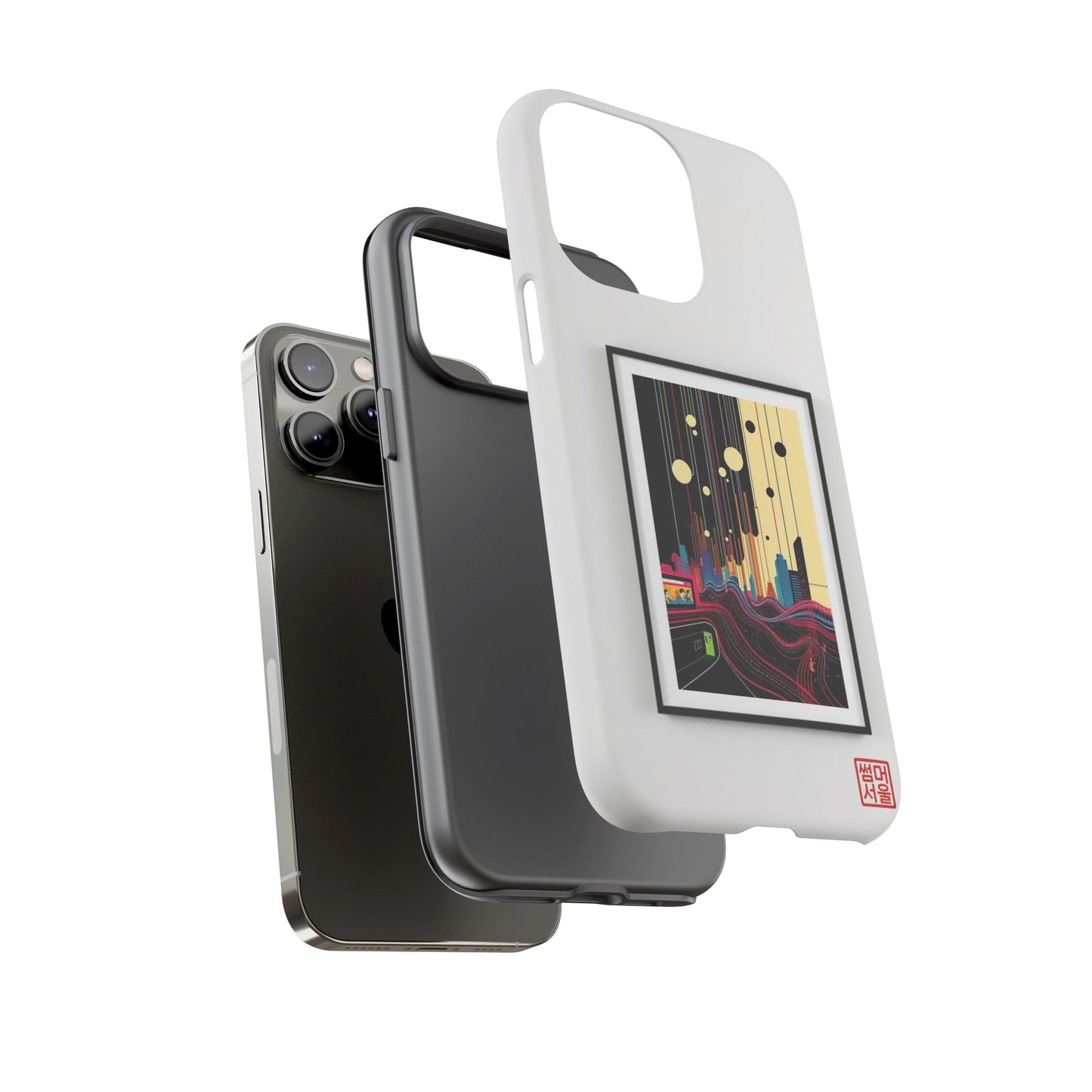 Seoul Canvas iPhone Case - Tough Case